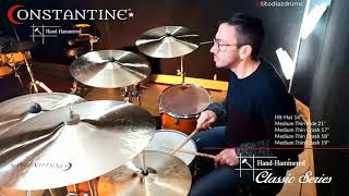 Classic Series Constantine Cymbals Spain Complete Set
