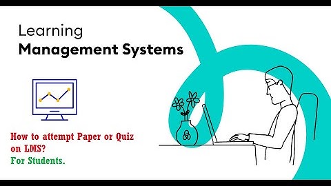 How to attempt paper or quiz on LMS? | Objective & Subjective Parts | For students | Urdu