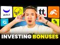 5 BEST Investing Sign-Up Bonuses of 2025: $61,415 in Welcome Offers