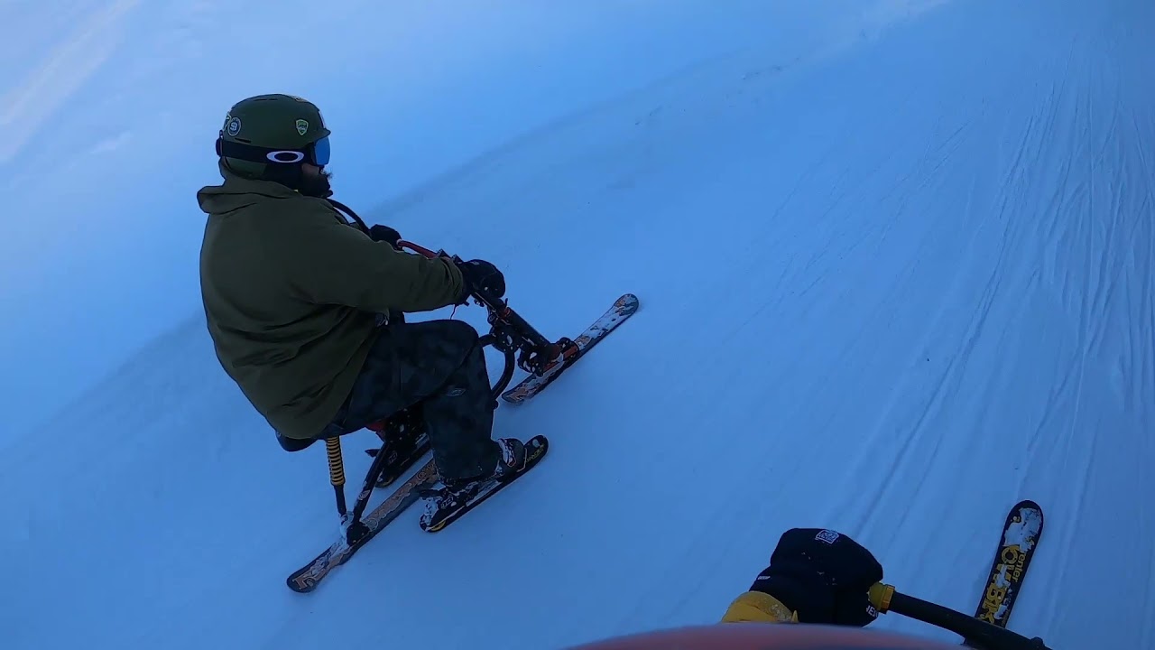 Snowbiken Sölden 21 mit unseren Brenter Snowbikes