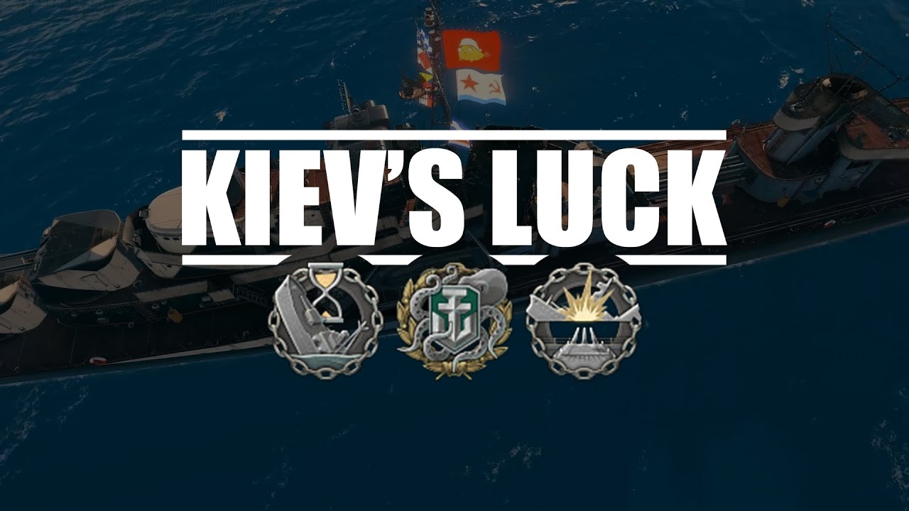 World Of Warships - Kiev's Luck