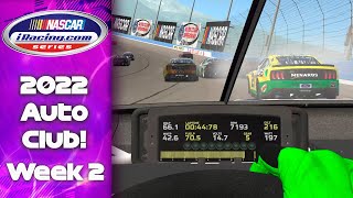 I CAN'T GO ANYWHERE! IRacing 2022 Nascar Cup Series Fixed Week 2 Auto Club