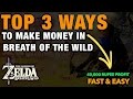 BEST WAYS TO MAKE MONEY FAST - Zelda: Breath of the Wild