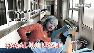 GAGAL UJI NYALI GARA-GARA SAKIT PUNGGUNG 😂 | Korea Kuy! With Lia | BoxB