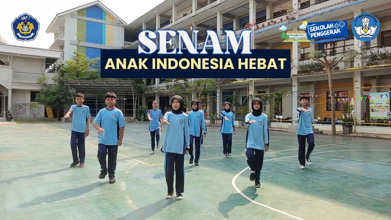 Lomba Senam Anak Indonesia Hebat 2025_SMPN 7 Jakarta_DKI Jakarta