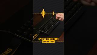 The Sound(s) of the Wooting 60HE v2