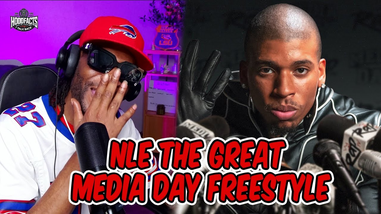 HoodFacts TV Reacts to | NLE The Great - Media Day Freestyle