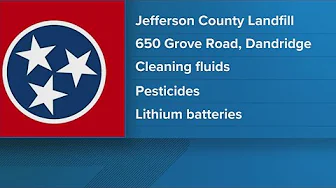 Hazardous waste collection this week in Jefferson County