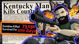 I Survived 200 Days And Killed 73,150 Zombies in Project Zomboid
Ey up. Have you ever wanted to be miserable? Have you ever wanted to dislocate your pinky and get carpal tunnel from clicking over 1,000,000 times? Then boy do I have the challenge for you!
This was supposed to be a simple kill every zombie in project zomboid challenge, but to make it easier for myself, I made the zombies have pinpoint hearing, and follow sounds for the max distance. I thought this will draw in all the zombies, so I dont have to go into the woods and clear them like that loser slavic bread. Little did I know, that every time I shot a gun, drove a car, observed a helicopter or any meta event, half the map would converge on me. This challenge made me question my sanity.
To spice things up I used horde night and the calm before the storm to give me big hordes to fight, with a small percentage of night sprinters, low loot, KYR real weather for extremely hot and cold weather and RV interiors for a nomad base.
John Zomboid Will Return.
Special thanks to @sqzpz for the intro animation and thumbnail render, go check em out!
ALT title
Can I Kill Every Zombie Using EXPLOSIVES In Project Zomboid
Modpack:
https://steamcommunity.com/sharedfiles/filedetails/?id=3316017225
Discord:
https://discord.gg/ajmnmUegcZ
00:00 TBOI - Journey from a jar to the sky
00:31 Runescape Newbie
00:50 Runescape Parade
02:24 Runescape Adventure
04:49 Undertale Nye heh heh
07:15 Project Zomboid Working
09:59 Portal Reconstructing more science
12:05 Portal Bombs for throwing
16:45 Deep Rock Galactic Decieved by light
18:54 TBOI Gensis retake light
19:22 TBOI Outside the fold
22:38 Runescape Courage
25:19 Runescape Splendour
28:36 Fable 2 Old town
31:36 Runescape Miracle dance
34:52 Castle Crashers Winter bliss
37:56 Oblivion Auriels ascension
40:54 Oblivions wings of kynareth
44:12 RDR2 Eastward bound
48:33 Runescape Baroque
50:50 LEMMiNO - Cipher
https://www.youtube.com/watch?v=b0q5PR1xpA0
CC BY-SA 4.0
53:55 Runescape Waterfall
56:14 Halo 3 Three gates
1:00:01 Halo 3 Choose wisely
1:01:42 Halo 2 Reclaimer (without guitar)
1:04:47 Project Wingman Daedalus
1:09:02 Sonic Mania Rogues gallery I Survived 200 Days And Killed 73,150 Zombies in Project Zomboid