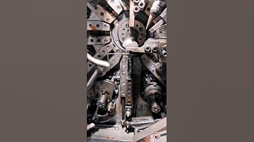 Multi slide machine, wire bending process #process