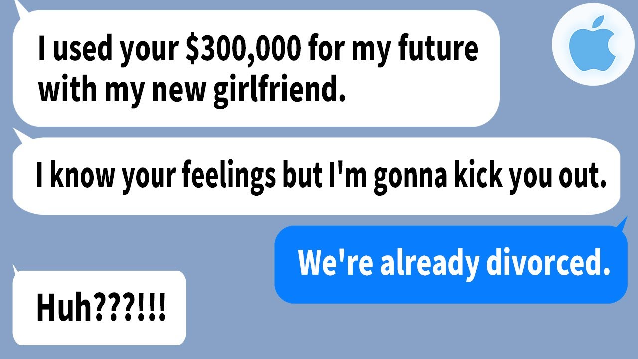 【Apple】My crappy husband used up my $300,000 for his girlfriend which I saved for my future...