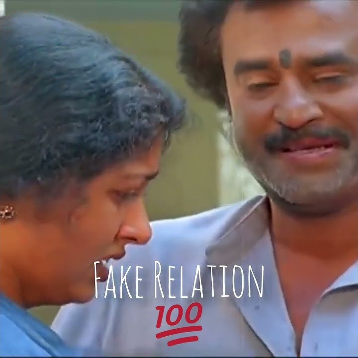Fake Relationship whatsapp status | Dharmadurai Rajini