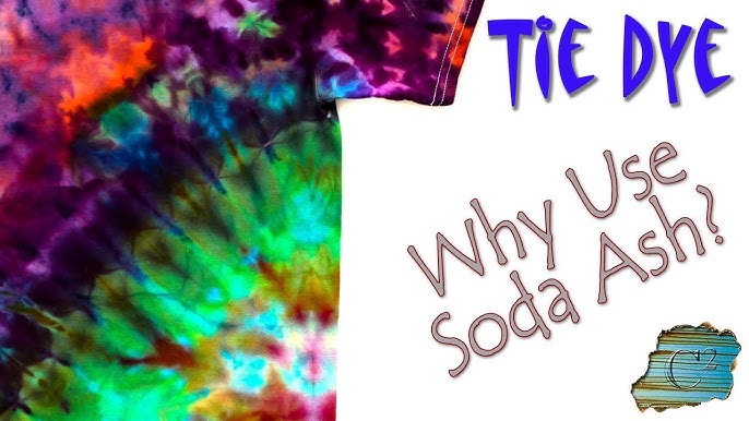 How to use soda ash for tie dye