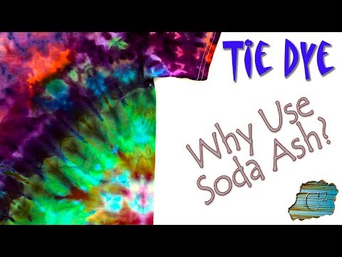 Soda Ash, Why  Fabric, Tie dye, Dye