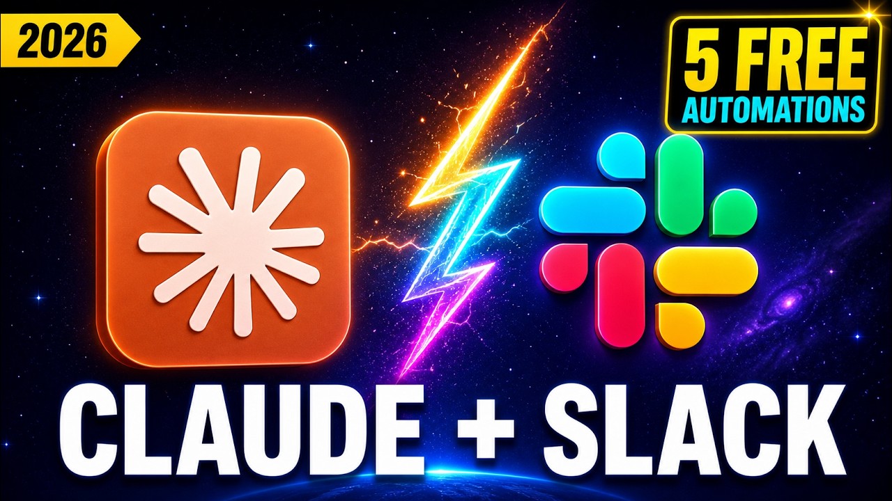 Claude Code in Slack — Complete Setup + 5 Free AI Automations 2026 tutorial