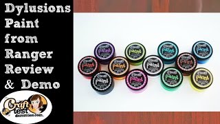 Dyan Reaveley Dylusions Paints Review and Demo