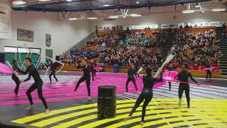 Lyman High School 2018 Winterguard At Wgi Prelims