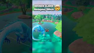 CRAZY GLIDER Redeploy GLITCH (ZERO FALL DAMAGE) 🤯 #shorts #fortnite
