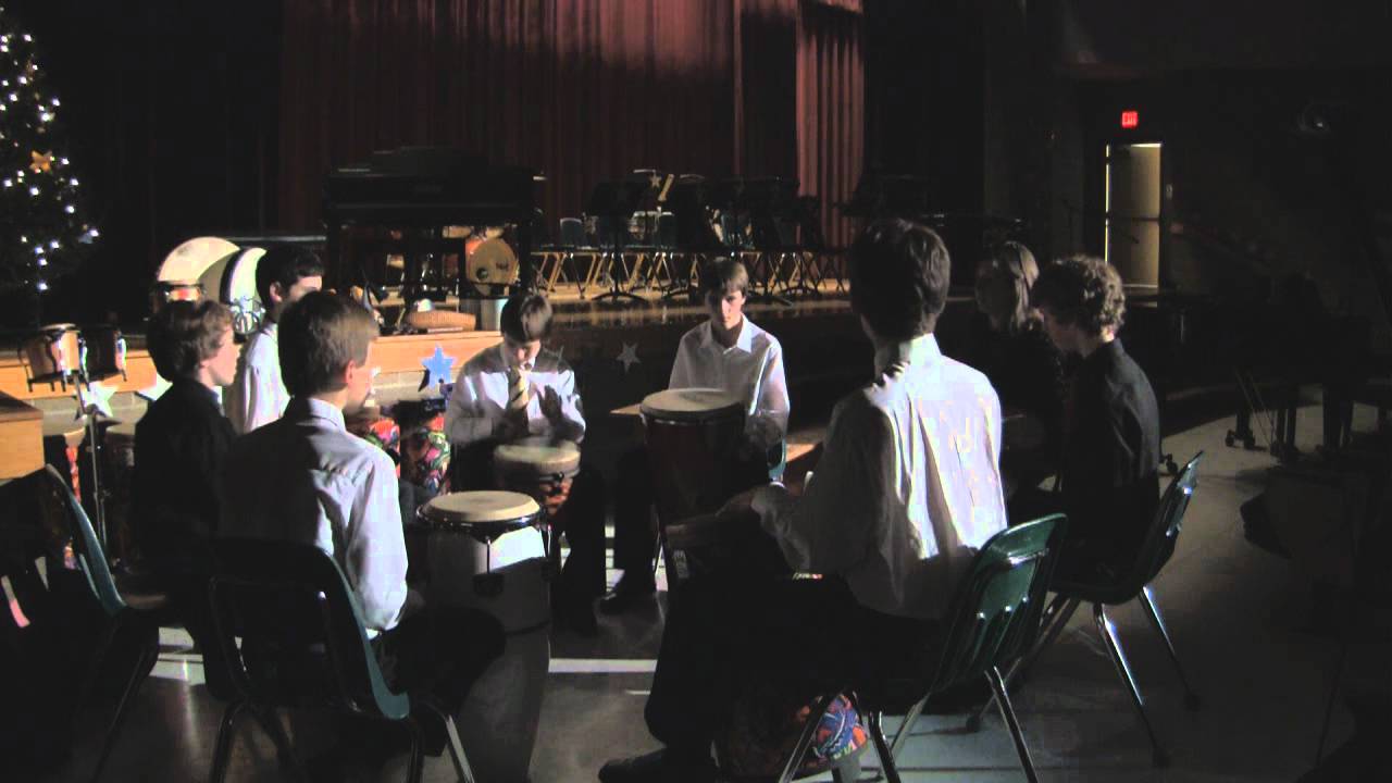 Winter Concert Drum Circle Willsboro Central School YouTube