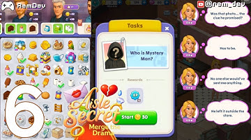 Aisle Secrets: Merge the Drama Day 4 Level 6