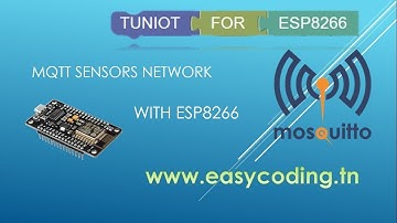 NodeMcu (ESP8266) Tutorial B-22:  MQTT sensors network