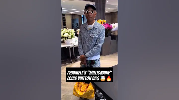 Pharrell designed a $ 1M LV bag 🔥  #hiphop #pharrellwilliams #louisvuitton #shorts