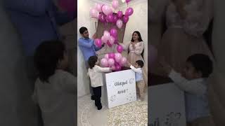 Beautiful Baby Shower  short family