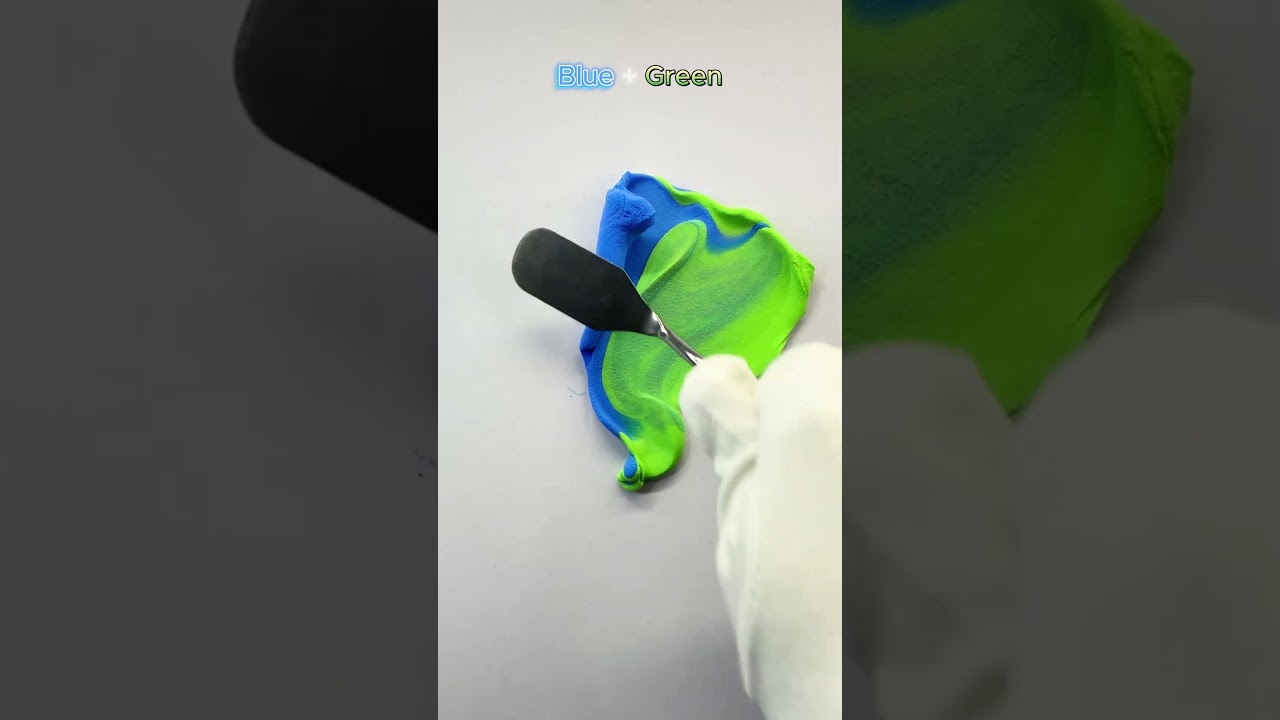 Mixing Blue and Green= ?