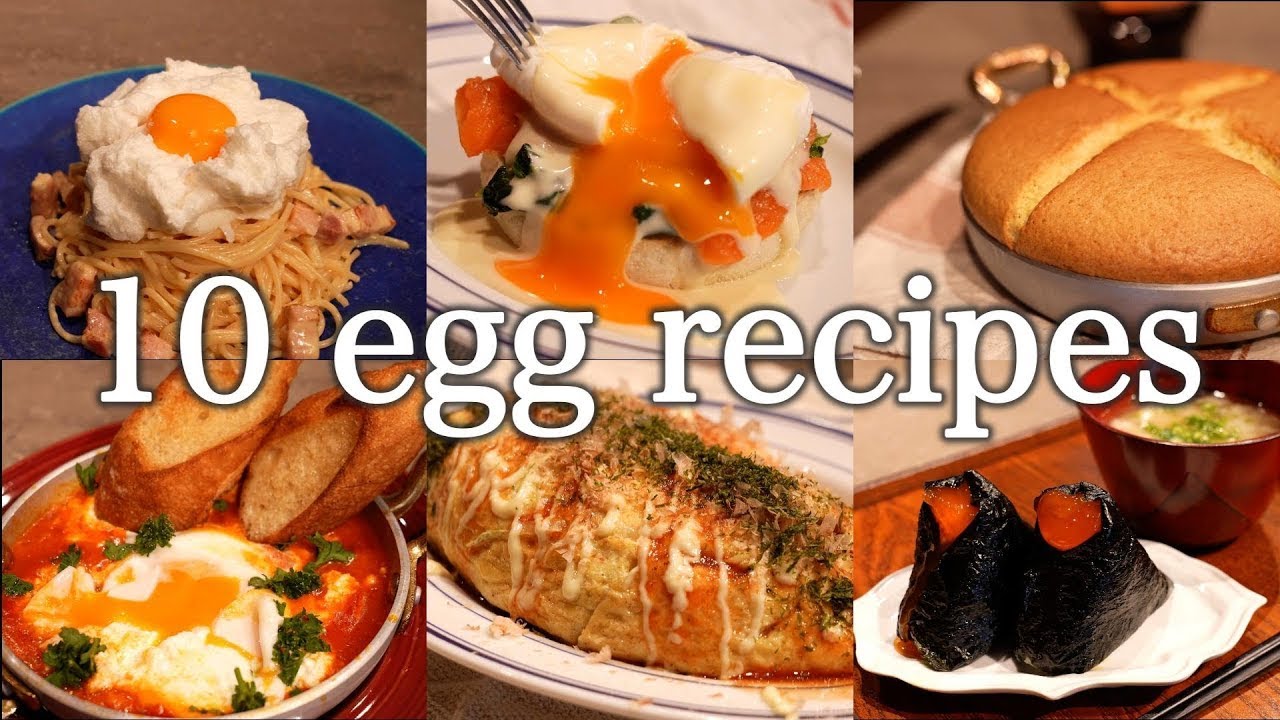 【Best Selection】My 10 Best Egg Recipes | Aesthetic & Delicious Ideas
