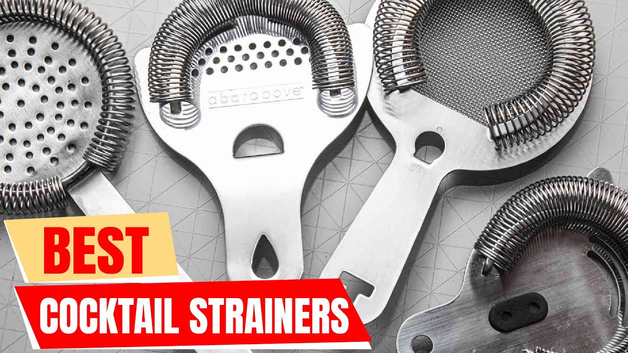 The SECRET to Pro-Level Cocktails? 🍸 The BEST Cocktail Strainers of 2025!