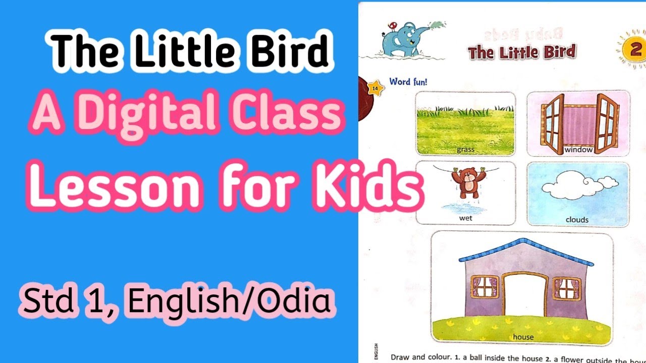 The Little Bird || Lesson for kids || Pearls Series 1|| 1st STD ...