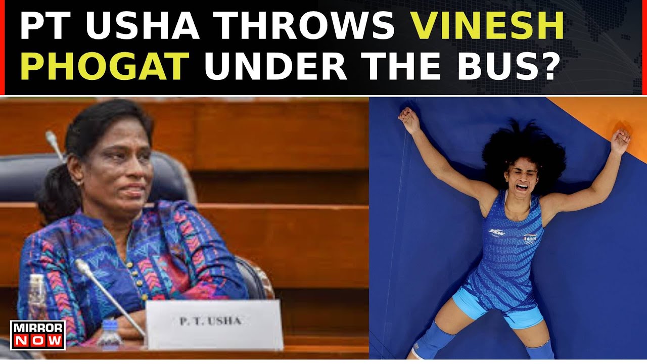PT Usha Backs Medical Team Amid Vinesh Phogat Raw, Is IOA Equally Responsible In Weight Case?