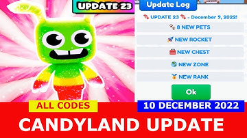 NEW UPDATE [CANDYLAND] ALL CODES! Minions Simulator ROBLOX | December 10, 2022