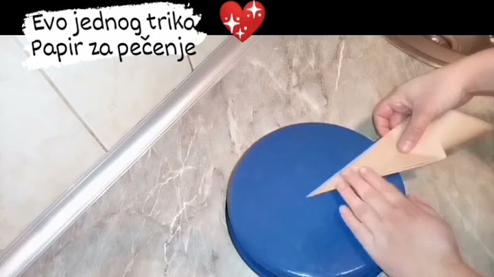 Tako lako i jednostavno ~TRIK SA PAPIROM ZA PECENJE