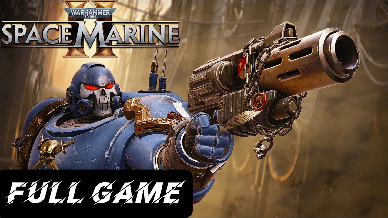 Warhammer 40,000: Space Marine 2 – Full Game Gameplay Walkthrough | No ...