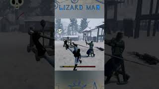 Lizard man in Mordhau (mods Mordhau ) #Shorts