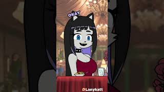 I've ruined the date 😭 #gothic #furry #oc #animation