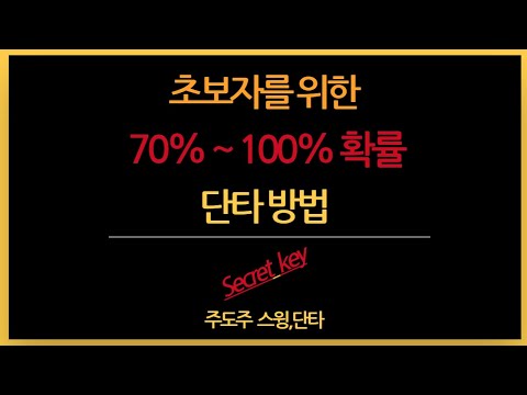 초보자를 위한 당일 단타 매매 노하우