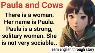 Short English stories | Paula and Cows