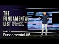 The Fundamental List, Part 6: Fundamental #6 // Joel Thomas