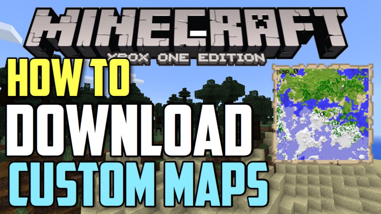 How To Download Minecraft Maps On Xbox One Bedrock Edition Youtube