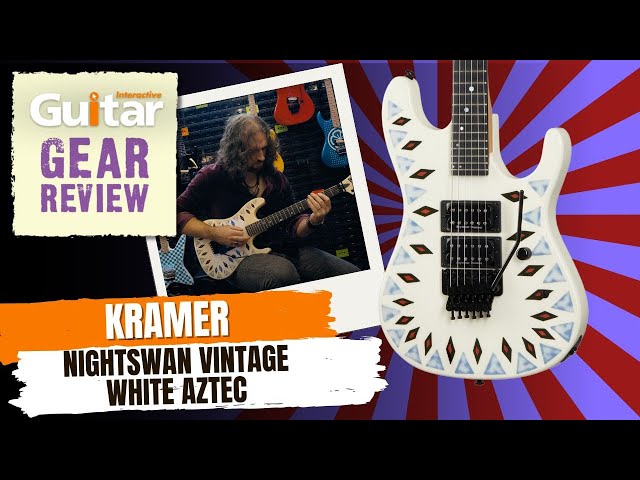 Kramer Nightswan Vintage White Aztec Graphic | Review