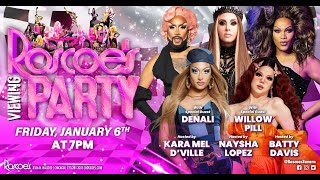 Willow Pill & Denali: Roscoe's RuPaul's Drag Race Season 15 Viewing Party with Naysha, Batty & Kara