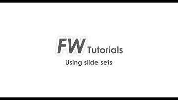 FreeWorship Tutorial: Slide Sets