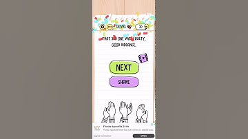 Brain test tricky puzzle level 99 updated solution or walkthrough