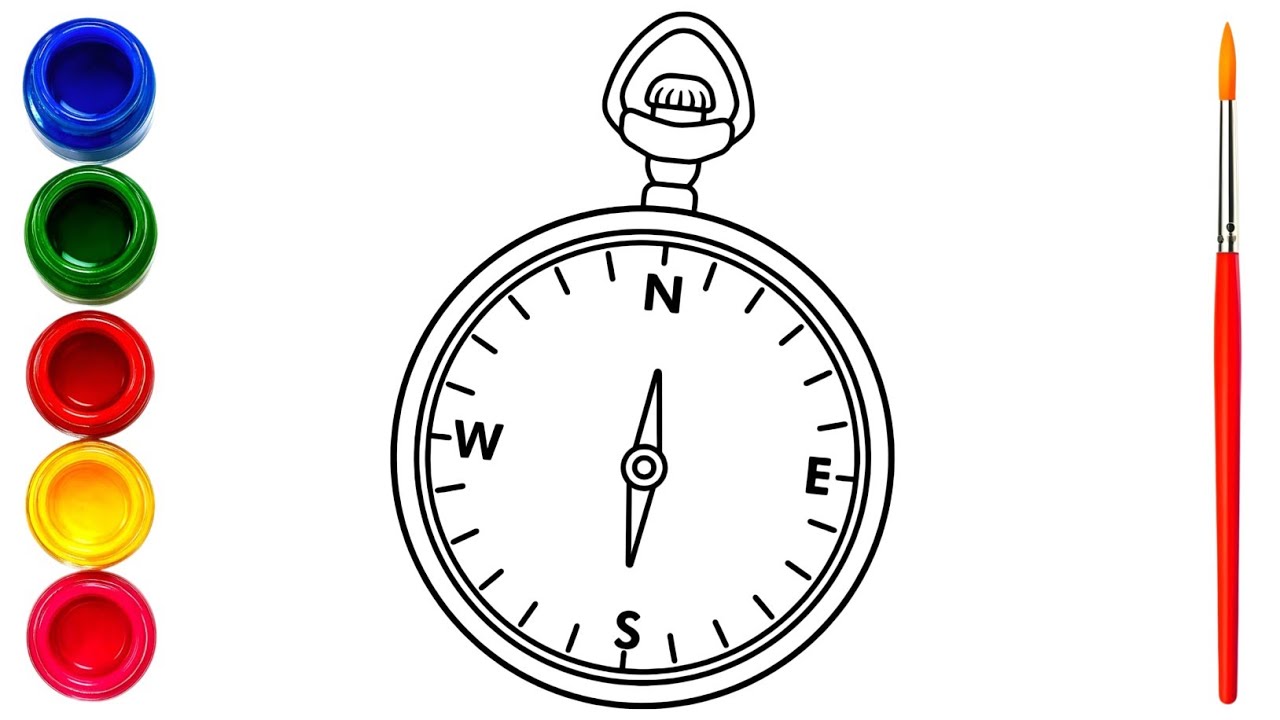 Compass Drawing Tutorial – Easy Art for Little Hands