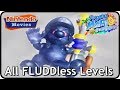 Super Mario Sunshine - All F.L.U.D.D.less Levels