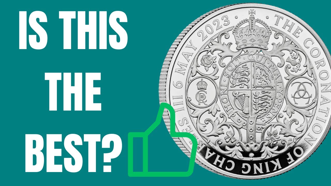 King Charles III Coronation Silver Proof 1oz Coin from the Royal Mint