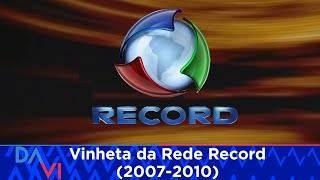 [RECUPERADA] Vinheta da Rede Record - Lisboa (2007-2010)