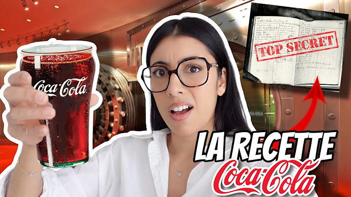 J'AI TROUVÉ LA RECETTE SECRÈTE DU COCA !!!!!
